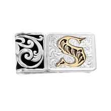 Load image into Gallery viewer, Classic Filigree Custom Money Clip with Initial - Made in the USA!