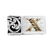 Load image into Gallery viewer, Classic Filigree Custom Money Clip with Initial - Made in the USA!