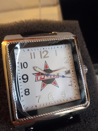 PBR Leather Studded Band Rodeo Watch