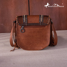 Load image into Gallery viewer, Western Tooled Concealed Carry Crossbody- Brown