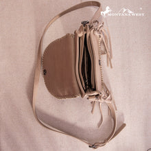 Load image into Gallery viewer, Western Tooled Concealed Carry Crossbody- Khaki