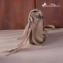 Load image into Gallery viewer, Western Tooled Concealed Carry Crossbody- Khaki