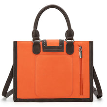 Load image into Gallery viewer, Western Buckle Concealed Carry Tote - Orange
