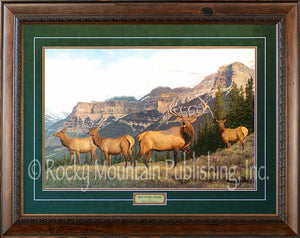 "Mountain Magic" Framed & Matted Western Print