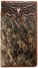 Load image into Gallery viewer, Nocona Longhorn Rodeo Wallet with Brown Overlay
