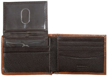 Load image into Gallery viewer, Western Longhorn with Calf Hair Overlay Leather Bi-Fold Wallet