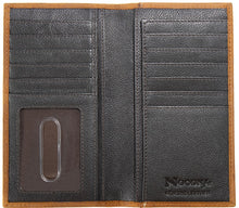 Load image into Gallery viewer, Men&#39;s Rodeo Brown Leather Boot Stitch Wallet