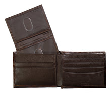 Load image into Gallery viewer, &quot;Nocona&quot; Western Floral Embossed Leather Brown Bi-Fold Wallet