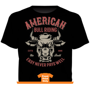"Easy" Western No Bull T-Shirt