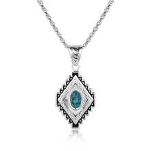Load image into Gallery viewer, Diamond of the West Turquoise Necklace - Made in the USA!