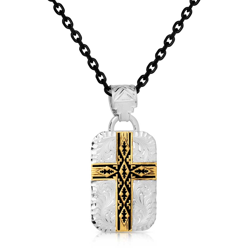 Trust and Honor Cross Necklace - Made in the USA!