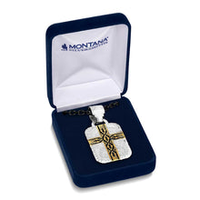 Load image into Gallery viewer, Trust and Honor Cross Necklace - Made in the USA!