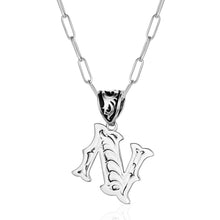 Load image into Gallery viewer, Western Initial Necklace