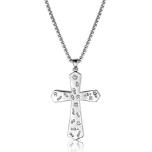 Load image into Gallery viewer, Still Waters Turquoise Cross Necklace