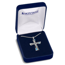 Load image into Gallery viewer, Still Waters Turquoise Cross Necklace
