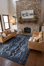 Load image into Gallery viewer, &quot;Plains Speak - Midnight&quot; Southwestern Area Rugs - Choose from 7 Sizes!