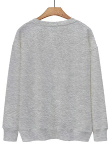 "Try That in a Small Town" Pullover Sweatshirt - Gray