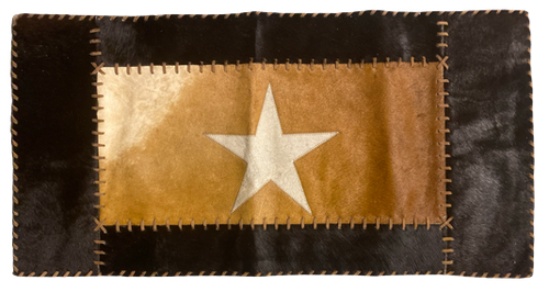 Western Cowhide Star Rug Light - 20