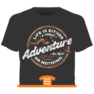 "Adventure" Horses Unlimited Western T-Shirt
