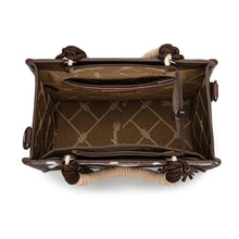 Load image into Gallery viewer, Wrangler Cow Print Tote/Crossbody - Coffee