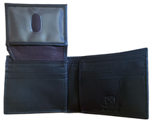 Load image into Gallery viewer, Twisted X Brown Bi-Fold Wallet with Natural Tooling &amp; Lacing