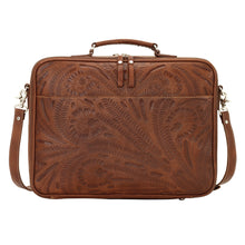 Load image into Gallery viewer, (AW8565910) &quot;Retro Romance\ Western Leather Laptop Briefcase by American West