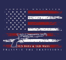 Load image into Gallery viewer, &quot;Old Ways&quot; Cowboys Unlimited Adult T-Shirt