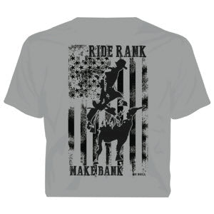 "Ride Rank" Western No Bull T-Shirt