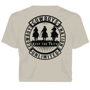 "Keep Faith" Western Faith T-Shirt