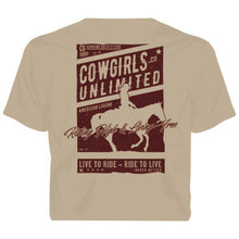 Load image into Gallery viewer, &quot;RIding High&quot; Western Cowgirls Unlimited T-Shirt