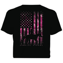Load image into Gallery viewer, &quot;Camo Strong&quot; Western Cowgirls Unlimited T-Shirt