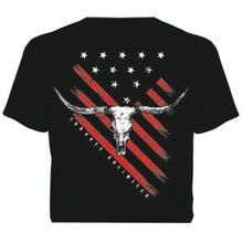 Load image into Gallery viewer, &quot;Slant Flag&quot; Cowboys Unlimited Adult T-Shirt