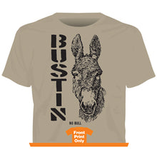 Load image into Gallery viewer, &quot;Bustin&#39;&quot; Western No Bull T-Shirt