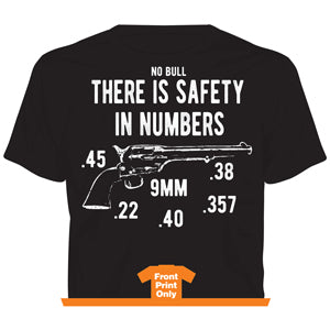 "Numbers" Western No Bull T-Shirt
