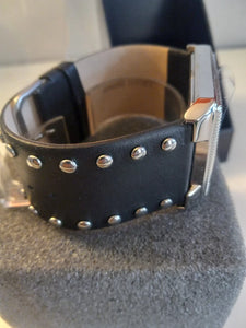 PBR Leather Studded Band Rodeo Watch