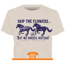 Load image into Gallery viewer, &quot;Skip Flowers&quot; Horses Unlimited Western T-Shirt