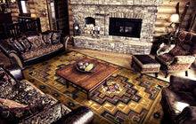 Load image into Gallery viewer, &quot;High Rez - Earth&quot; Southwestern Area Rugs - Choose from 6 Sizes!