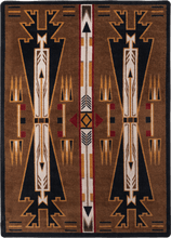 Load image into Gallery viewer, &quot;Horse Thieves - Brown&quot; Area Rugs - Choose from 7 Sizes!