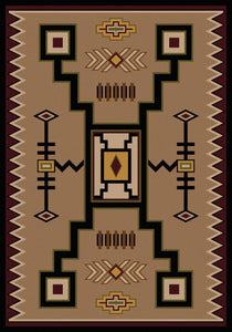 "Thunderstorm Mid" Southwestern Area Rugs - Choose from 6 Sizes!