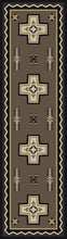 Load image into Gallery viewer, &quot;Saint Cross Taupe&quot; Southwestern Area Rugs - Choose from 6 Sizes!