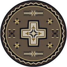 Load image into Gallery viewer, &quot;Saint Cross Taupe&quot; Southwestern Area Rugs - Choose from 6 Sizes!