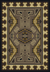 "Trader Blanket - Sand" Southwestern Area Rugs - Choose from 6 Sizes!