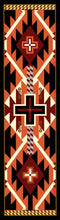 Load image into Gallery viewer, &quot;Rustic Cross - Black&quot; Southwestern Area Rugs - Choose from 6 Sizes!