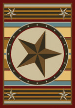Load image into Gallery viewer, &quot;Hacienda Star - Maize&quot; Western Area Rugs - Choose from 6 Sizes!