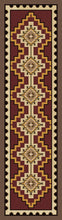 Load image into Gallery viewer, &quot;Council Fire - Red&quot; Area Rugs - Choose from 6 Sizes!