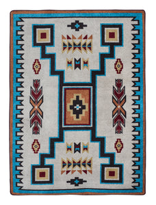 "Old Crow Rust" Southwestern Area Rugs - Choose from 6 Sizes!