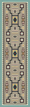 Load image into Gallery viewer, &quot;Old Crow Suede Turquoise&quot; Southwestern Area Rugs - Choose from 6 Sizes!
