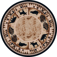 Load image into Gallery viewer, &quot; Northern Wildlife&quot; Western/Lodge Area Rugs - Choose from 6 Sizes!