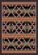 Load image into Gallery viewer, &quot;Saddle Blanket - Periwinkle&quot; Southwestern Area Rugs - Choose from 6 Sizes!