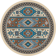 Load image into Gallery viewer, &quot;Indigo-Turquoise&quot; Southwestern Area Rugs - Choose from 6 Sizes!